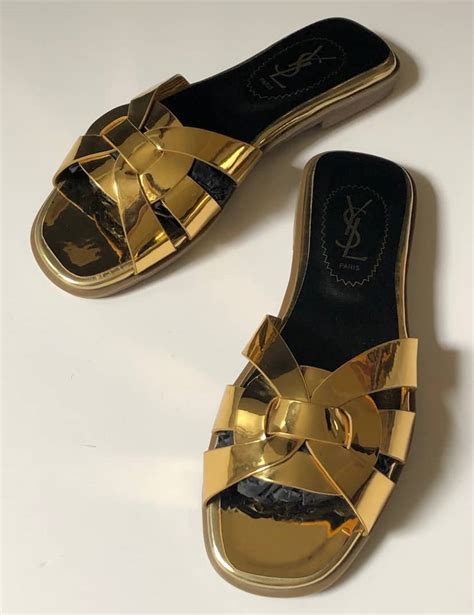 wearing ysl tribute sandal|ysl tribute sandals flat.